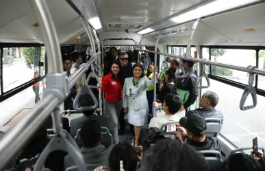 Así es el nuevo Metrobús eléctrico "único en el mundo" de 270 pasajeros que ya circula en CDMX