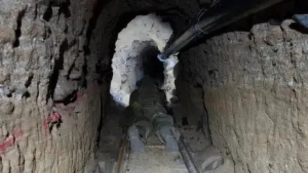 Narcotúnel en Tijuana con salida a San Diego es localizado por autoridades federales