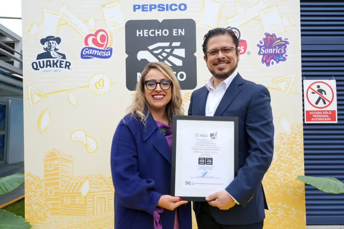 Andrea Solano e Isaías Martínez Foto: X(Twitter) @PepsiCoMex