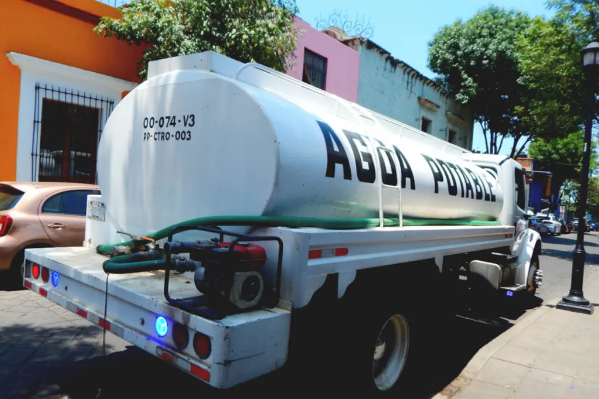 Esta es la Ruta de abastecimiento de agua por pipas – Ciudad Victoria. Foto: COMAPA
