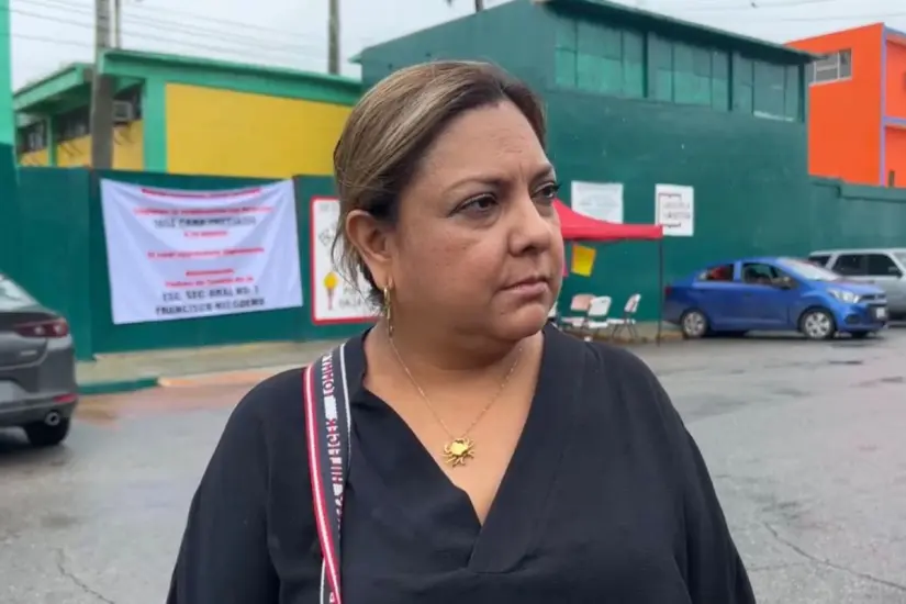 Judit Falcón Leos, secretaria de la Secundaria General Número 1 