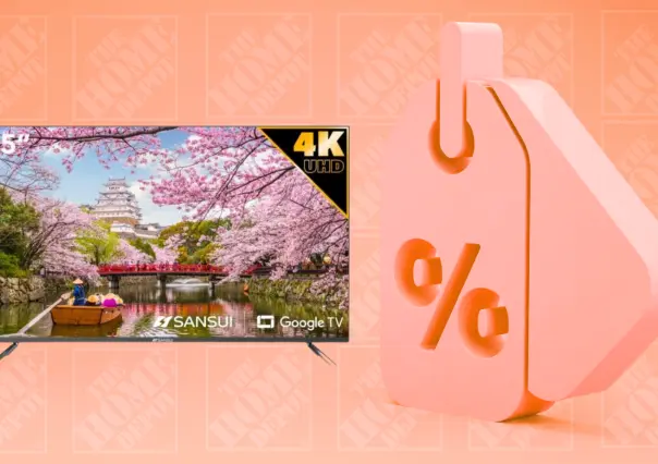 The Home Depot tiene esta pantalla de 55 pulgadas por menos de 6 mil pesos
