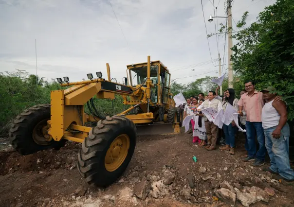 Inician los trabajos de remodelación de calles en Ticul, Yucatán