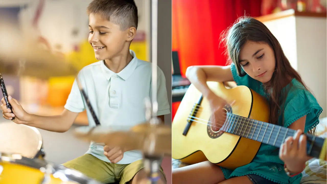Durante el verano se puede aprovechar para aprender a tocar algún instrumento musical. Foto: Canva.