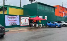 Protestan en secundaria de Tampico; misma en donde pelearon alumnas y apuñalaron a abuelita