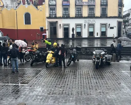 Motoclubes protestan por cobro de remplacamiento en Veracruz