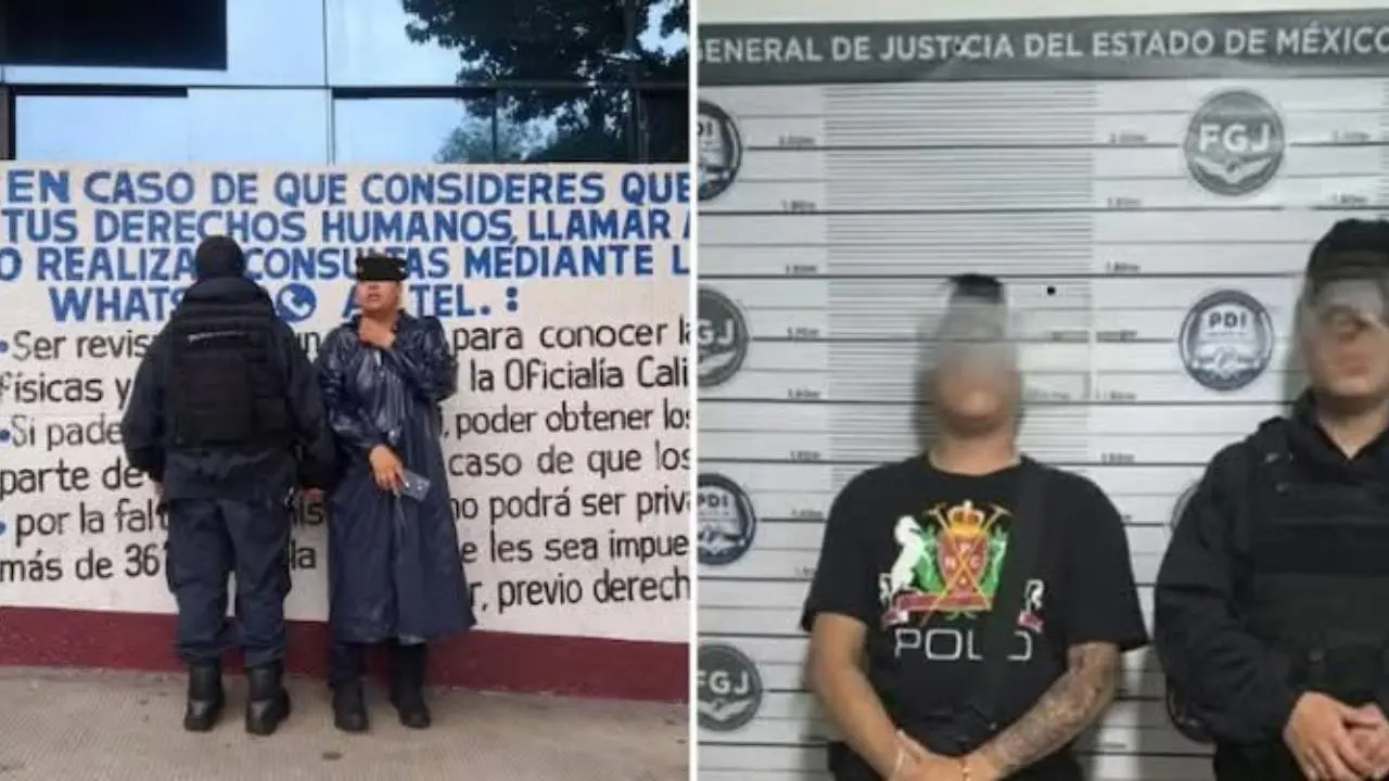 Policías de Naucalpan son sorprendidos disparando sin razón y quedan detenidos. Foto: El Fiscal de Coahuila / @SoyNaucalpan