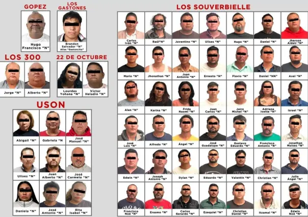 Caen líderes de grupos criminales que despojaban casas en Edomex