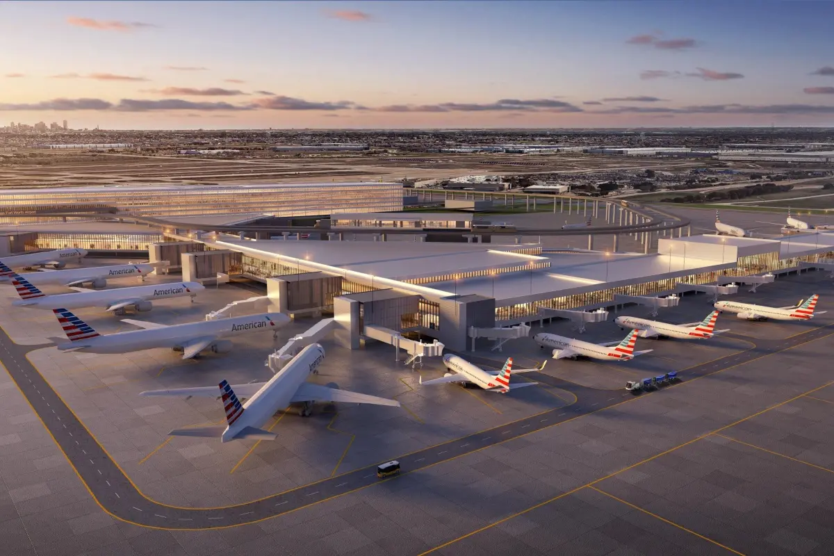 Terminal de American Air Foto: X(Twitter) @AmericanAir