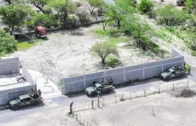 Desmantelan rancho vinculado con desapariciones en Los Ramones, Nuevo León