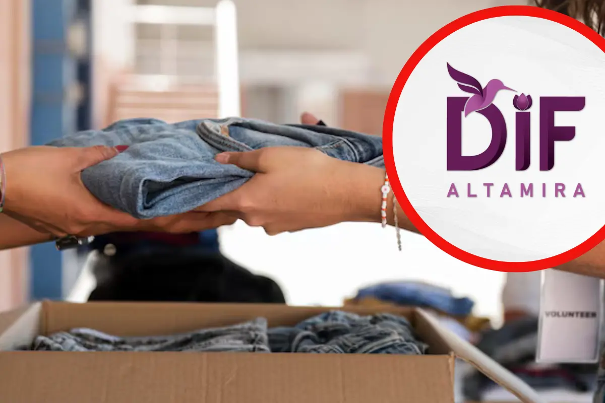 El Dif municipal de Altamira te invita a participar en la colecta de ropa que beneficiará a quienes más lo necesitanFoto: Sanjua Pineda Fuentes: Gobierno de Altamira y Freepik