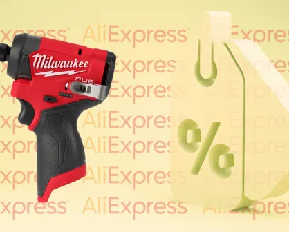 Este destornillador eléctrico tiene 45% de descuento en AliExpress