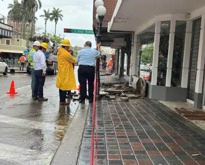 Explosión en registros de CFE causa alarma el Centro Histórico de Tampico