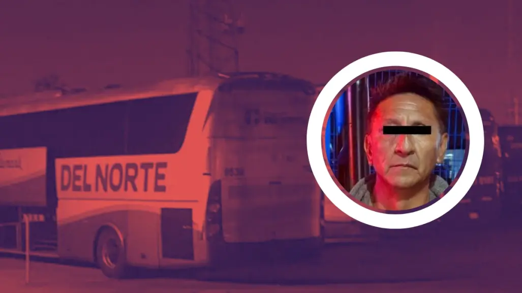 Ladrón se lleva 50 mil pesos en autopartes de autobuses, lo detiene policía de Monterrey