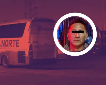 Ladrón se lleva 50 mil pesos en autopartes de autobuses, lo detiene policía de Monterrey