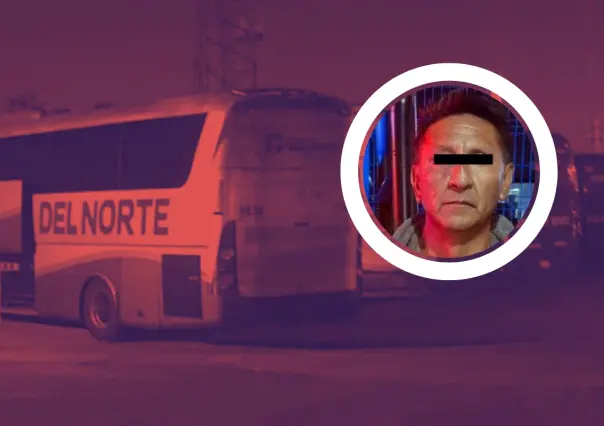 Ladrón se lleva 50 mil pesos en autopartes de autobuses, lo detiene policía de Monterrey