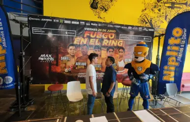 ¡Hay tiro! Pesaje completo para la función ´Fuego en el Ring´ en Mérida