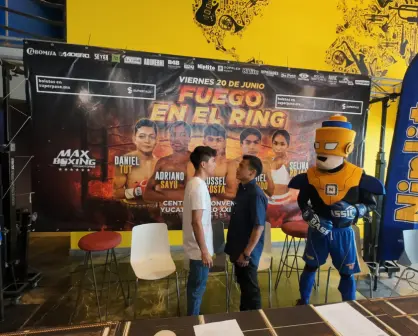 ¡Hay tiro! Pesaje completo para la función ´Fuego en el Ring´ en Mérida