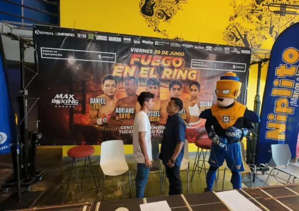 ¡Hay tiro! Pesaje completo para la función ´Fuego en el Ring´ en Mérida