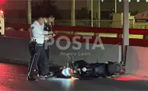Motociclista muere tras choque fatal en avenida Miguel Alemán