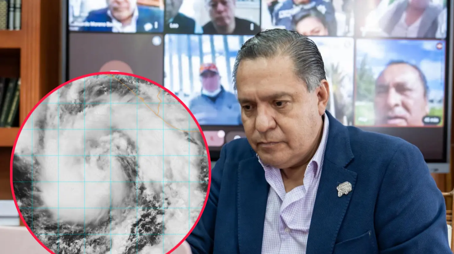 Toluca trabaja en una estrategia integral y coordinada para enfrentar las lluvias fuertes. Imagen: Ayuntamiento de Toluca/ Tropicaltidbits