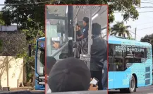 Jóvenes yucatecos protagonizan pleito en una unidad del Va y Ven