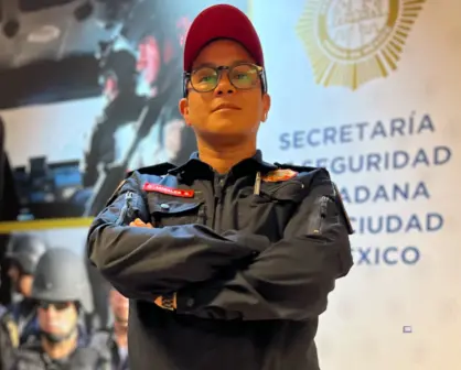 La historia del policía trans que rompe estigmas en CDMX y debes conocer