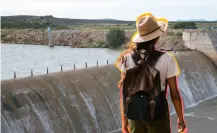 La pequeña presa que une a Santa Clara, Durango, y Miguel Auza, Zacatecas