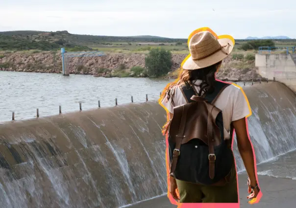 La pequeña presa que une a Santa Clara, Durango, y Miguel Auza, Zacatecas