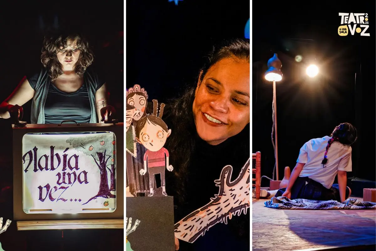 Obras de Teatro a una sola voz en Coahuila. Fotos de Teatro a una sola voz.