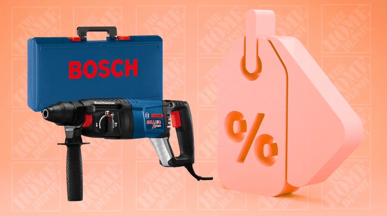 The Home Depot tiene este martillo Bosch por menos de 5 mil pesos. Foto: Canva | The Home Depot.
