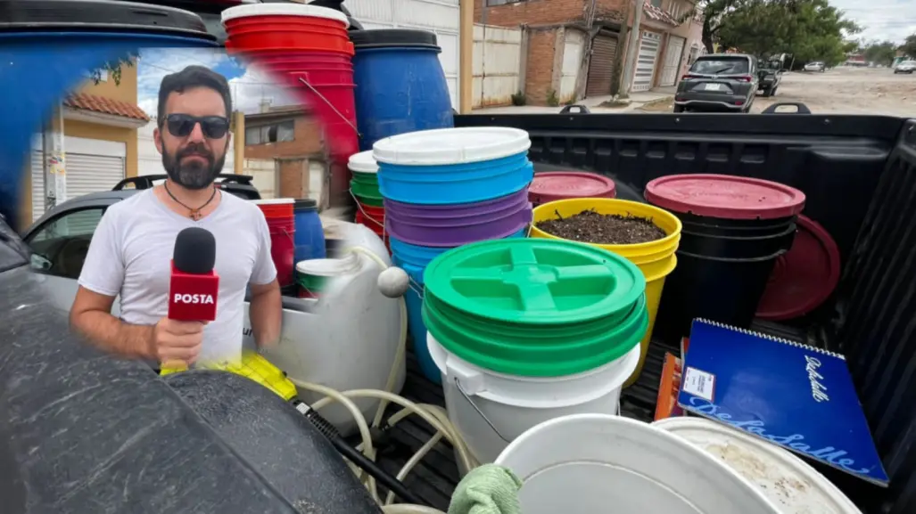 Tacho, el joven de Durango que convierte en composta los residuos orgánicos