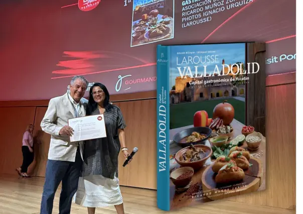 Libro sobre  la cocina tradicional  yucateca conquista el Gourmand World Cookbook Awards