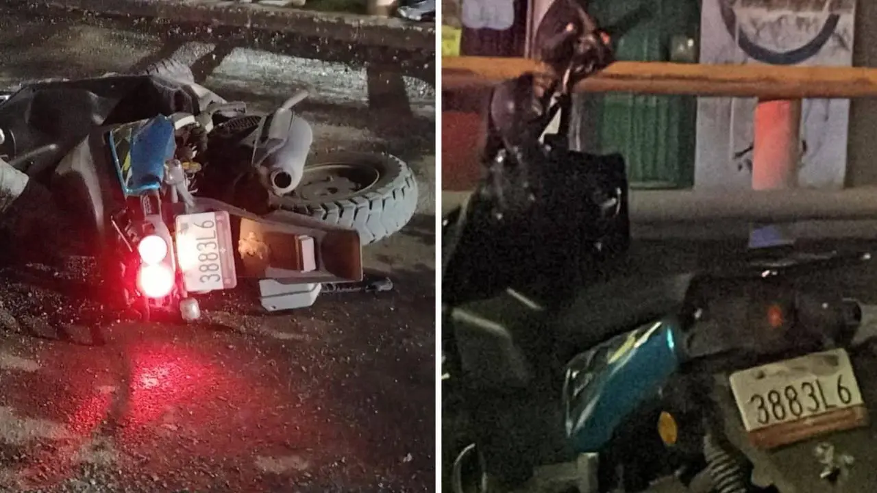 Motociclista muere tras presuntamente caer en bache de Ecatepec, ¿hasta cuándo la negligencia? Foto: @HalconOnce
