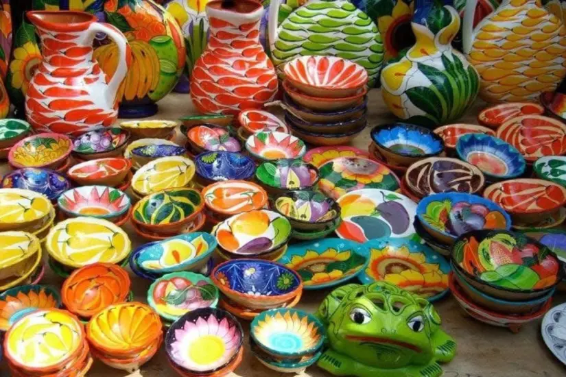 Artesanías tamaulipecas hechas de barro o cerámica | Foto: gobierno de Tamaulipas