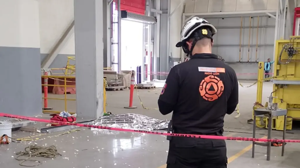 Trabajador fallece tras caída en construcción en Escobedo, Nuevo León