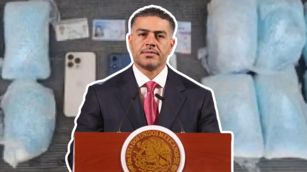 Omar García Harfuch confirma la captura de tres personas y el aseguramiento de 110 mil pastillas de fentanilo