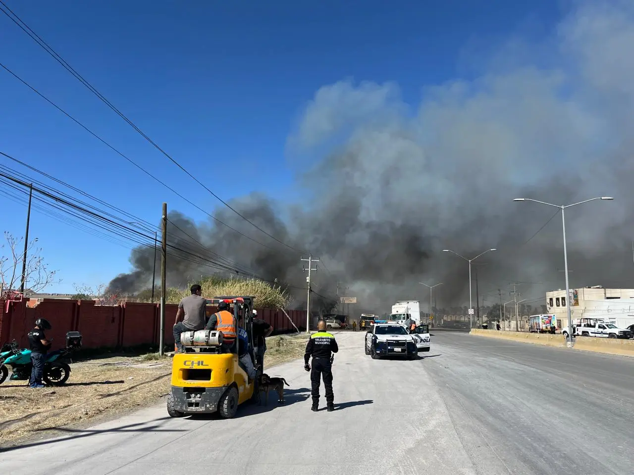 Este viernes 20 de junio no se registraron incendios en lotes baldíos en Saltillo. (Fotografía: Marco Juárez)