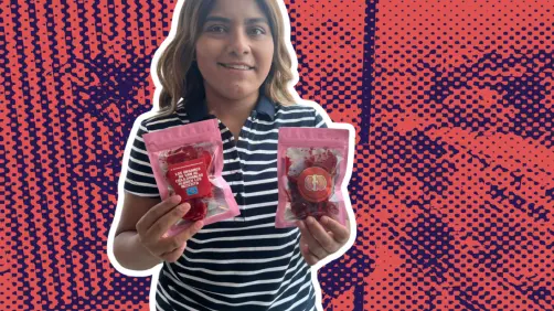 Joven espera un riñón y vende gomitas para concientizar sobre la donación de órganos