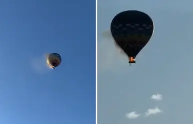 VIDEO l Mueren 8 personas en Brasil por incendio en globo aerostático