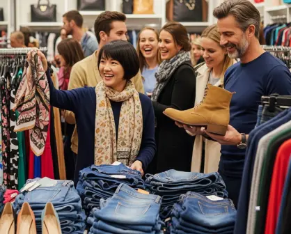 Este es el outlet de Ropa de marca, donde te alcanza para comprar lo que quieres
