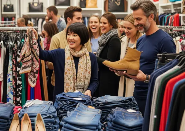 Este es el outlet de Ropa de marca, donde te alcanza para comprar lo que quieres