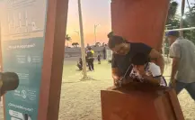 El primer bebedero de La Paz ofrece agua mineralizada ideal para deportistas
