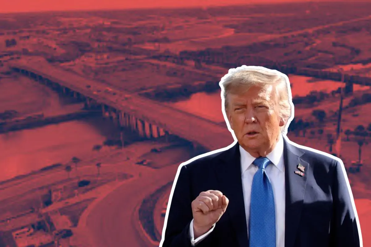 Puente Internacional de Piedras Negras. Fotos de El Mundo.