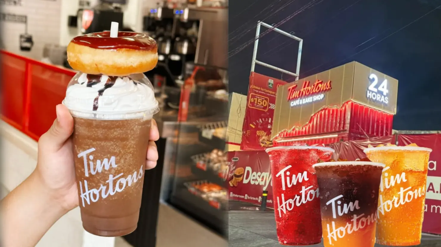 Foto: Facebook/ Tim Hortons/ Coapa | Este es el método para pedir en Tim Hortons sin hacer filas, una vez que abra sus puertas en Durango.