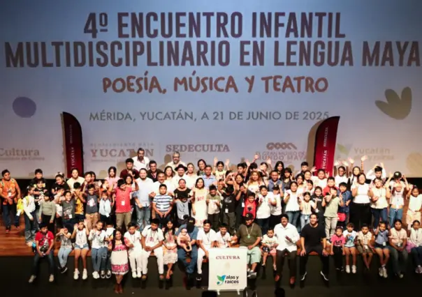 Con rap, poesía y teatro en lengua maya, infancias yucatecas fortalecen su identidad