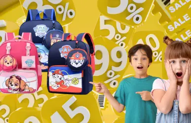 AliExpress tiene esta mochila PAW Patrol con 54% de descuento