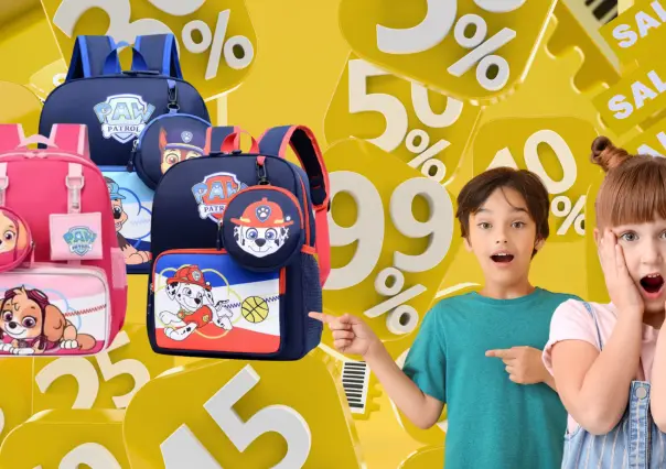 AliExpress tiene esta mochila PAW Patrol con 54% de descuento