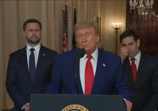 Donald Trump asegura destrucción total de instalaciones nucleares en Irán