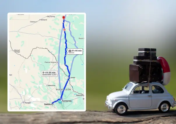 Esta es la carretera de Coahuila que te lleva a Texas